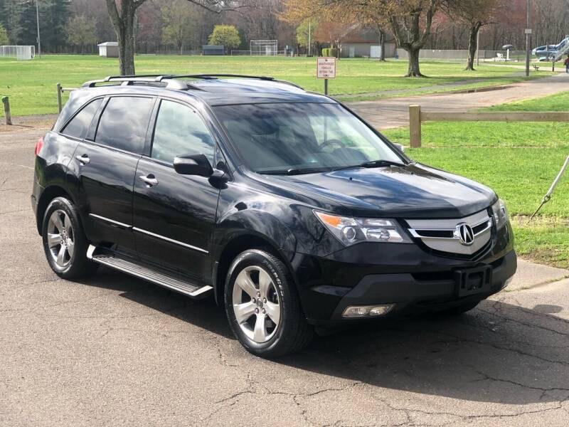2009 Acura MDX AWD 4dr Sport/Entertainment Pkg, available for sale in Plainville, Connecticut | Choice Group LLC Choice Motor Car. Plainville, Connecticut