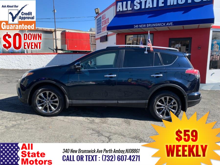 2018 Toyota RAV4 Limited AWD (Natl), available for sale in Perth Amboy, New Jersey | All State Motor Inc. Perth Amboy, New Jersey 2018 Toyota RAV4 Limited AWD (Natl), available for sale in Perth Amboy, New Jersey | All State Motor Inc. Perth Amboy, New Jersey