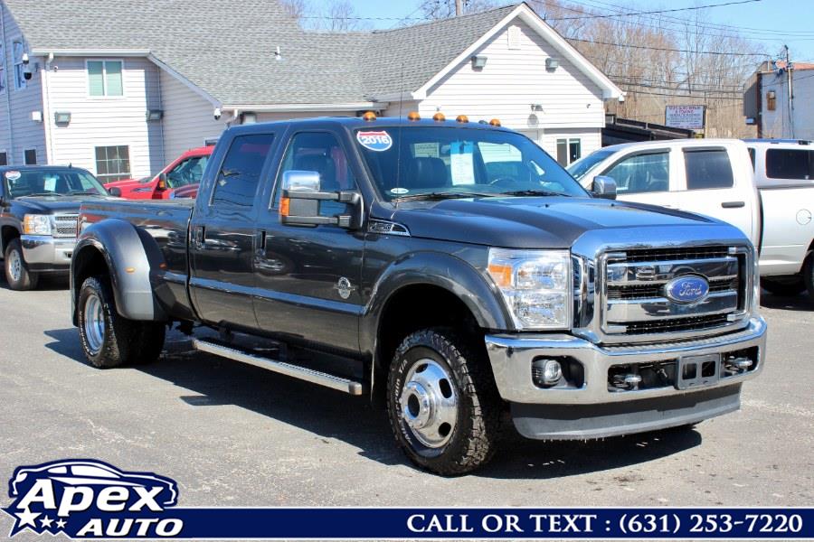 2016 Ford Super Duty F-350 DRW 4WD Crew Cab 172" Lariat, available for sale in Selden, New York | Apex Auto. Selden, New York