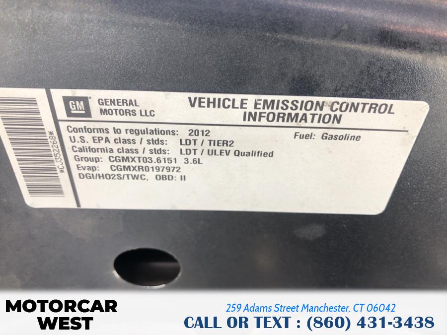 Used GMC Acadia AWD 4dr SLT1 2012 | Motorcar West. Manchester, Connecticut Used GMC Acadia AWD 4dr SLT1 2012 | Motorcar West. Manchester, Connecticut