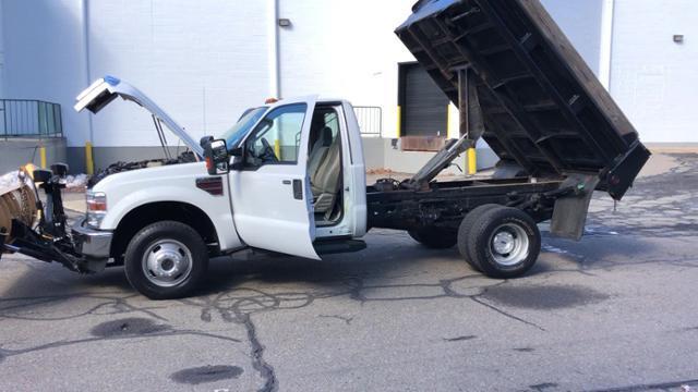 Used Ford Super Duty F-350 Drw Mason Dump Truck Body 2008 | J&M Automotive Sls&Svc LLC. Naugatuck, Connecticut Used Ford Super Duty F-350 Drw Mason Dump Truck Body 2008 | J&M Automotive Sls&Svc LLC. Naugatuck, Connecticut