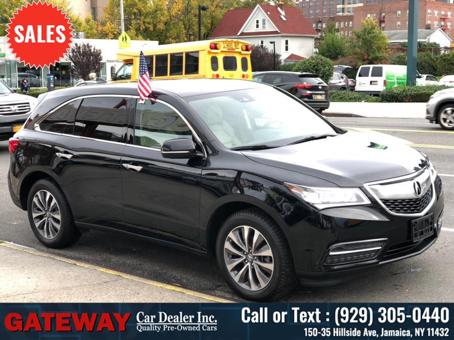 2016 Acura MDX SH-AWD 4dr w/Tech, available for sale in Jamaica, New York | Gateway Car Dealer Inc. Jamaica, New York 2016 Acura MDX SH-AWD 4dr w/Tech, available for sale in Jamaica, New York | Gateway Car Dealer Inc. Jamaica, New York