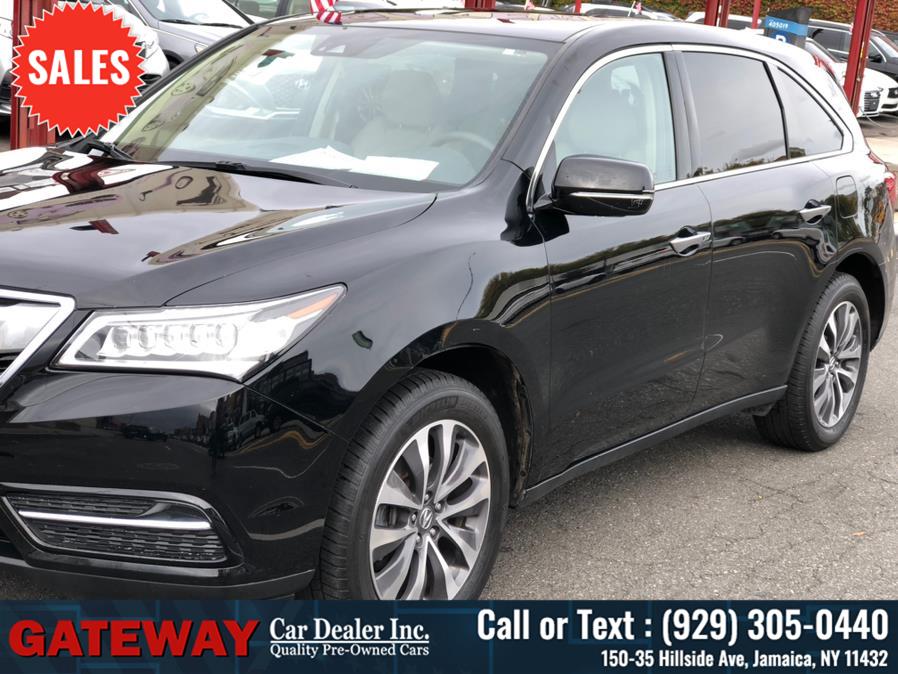 2016 Acura MDX SH-AWD 4dr w/Tech, available for sale in Jamaica, New York | Gateway Car Dealer Inc. Jamaica, New York 2016 Acura MDX SH-AWD 4dr w/Tech, available for sale in Jamaica, New York | Gateway Car Dealer Inc. Jamaica, New York
