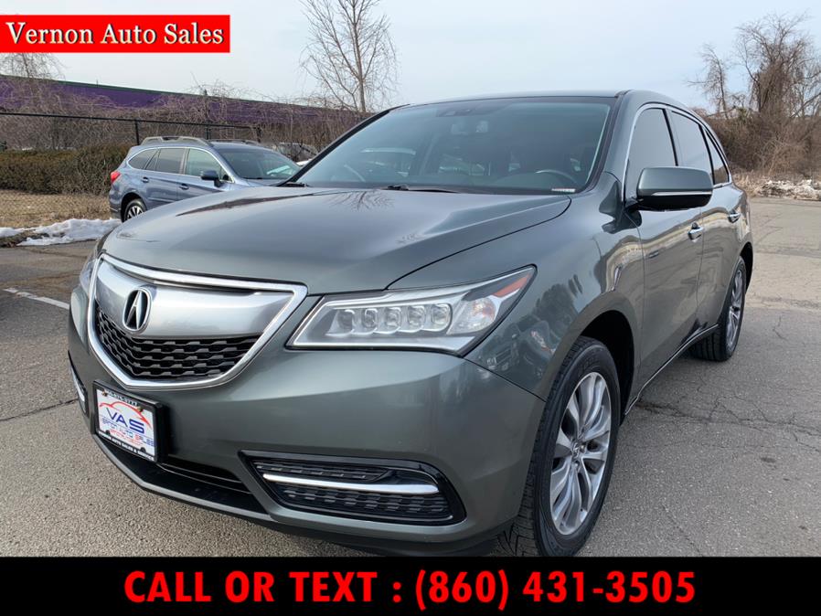 Used Acura MDX FWD 4dr Tech Pkg 2014 | Vernon Auto Sale & Service. Manchester, Connecticut