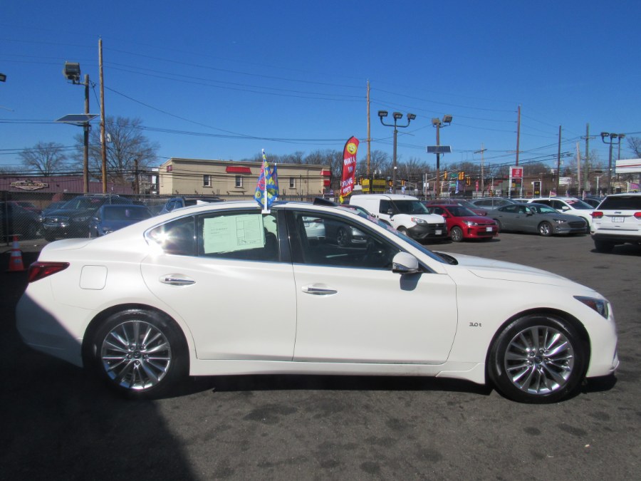 Used INFINITI Q50 3.0t LUXE AWD 2018 | NJ Used Cars Center. Irvington, New Jersey Used INFINITI Q50 3.0t LUXE AWD 2018 | NJ Used Cars Center. Irvington, New Jersey