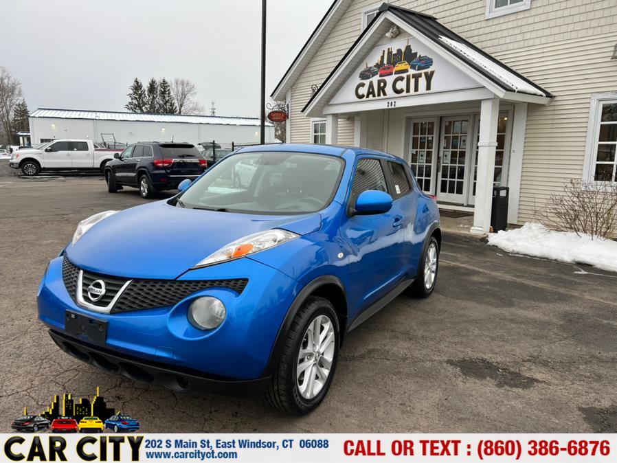 2012 Nissan JUKE 5dr Wgn CVT SL AWD, available for sale in East Windsor, Connecticut | Car City LLC. East Windsor, Connecticut