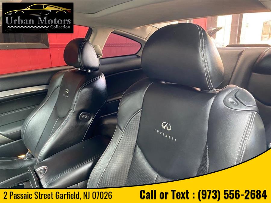 2012 Infiniti G37 Coupe Journey, available for sale in Garfield, New Jersey | Urban Motors Collection. Garfield, New Jersey 2012 Infiniti G37 Coupe Journey, available for sale in Garfield, New Jersey | Urban Motors Collection. Garfield, New Jersey