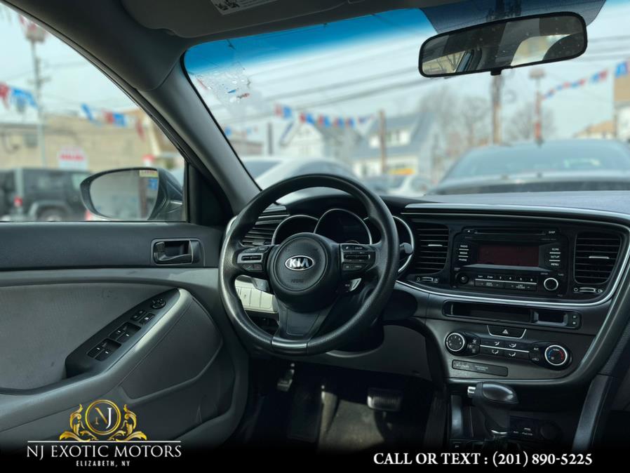 2015 Kia Optima 4dr Sdn LX, available for sale in Elizabeth, New Jersey | NJ Exotic Motors. Elizabeth, New Jersey 2015 Kia Optima 4dr Sdn LX, available for sale in Elizabeth, New Jersey | NJ Exotic Motors. Elizabeth, New Jersey
