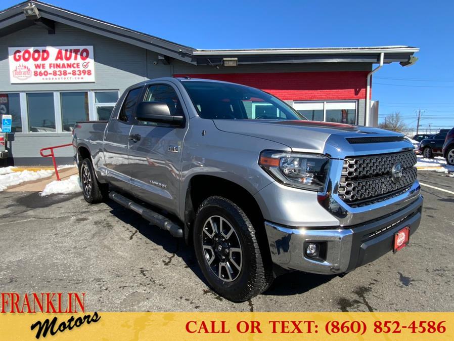 Used Toyota Tundra 4WD SR Double Cab 6.5'' Bed 5.7L (Natl) 2018 | Franklin Motors Auto Sales LLC. Hartford, Connecticut Used Toyota Tundra 4WD SR Double Cab 6.5'' Bed 5.7L (Natl) 2018 | Franklin Motors Auto Sales LLC. Hartford, Connecticut