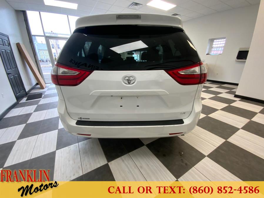 2017 Toyota Sienna LE Auto Access Seat FWD 7-Passenger (Natl), available for sale in Hartford, Connecticut | Franklin Motors Auto Sales LLC. Hartford, Connecticut 2017 Toyota Sienna LE Auto Access Seat FWD 7-Passenger (Natl), available for sale in Hartford, Connecticut | Franklin Motors Auto Sales LLC. Hartford, Connecticut