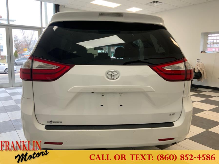 2017 Toyota Sienna LE Auto Access Seat FWD 7-Passenger (Natl), available for sale in Hartford, Connecticut | Franklin Motors Auto Sales LLC. Hartford, Connecticut 2017 Toyota Sienna LE Auto Access Seat FWD 7-Passenger (Natl), available for sale in Hartford, Connecticut | Franklin Motors Auto Sales LLC. Hartford, Connecticut