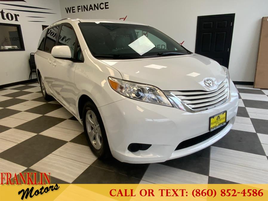 2017 Toyota Sienna LE Auto Access Seat FWD 7-Passenger (Natl), available for sale in Hartford, Connecticut | Franklin Motors Auto Sales LLC. Hartford, Connecticut