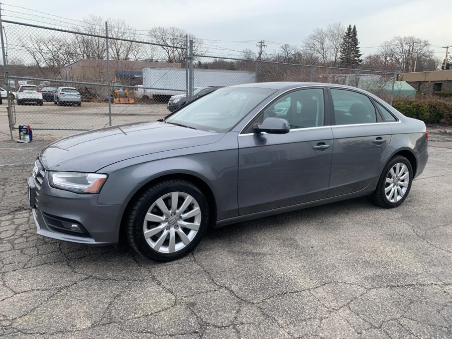 2013 Audi A4 4dr Sdn Auto quattro 2.0T Premium, available for sale in Milford, Connecticut | Dealertown Auto Wholesalers. Milford, Connecticut 2013 Audi A4 4dr Sdn Auto quattro 2.0T Premium, available for sale in Milford, Connecticut | Dealertown Auto Wholesalers. Milford, Connecticut