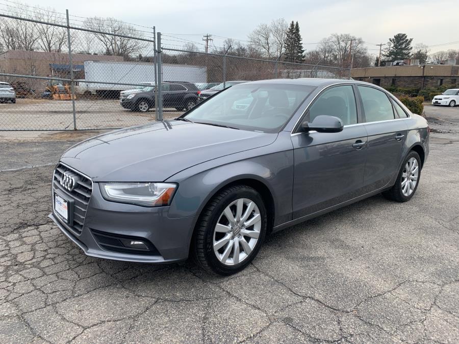 2013 Audi A4 4dr Sdn Auto quattro 2.0T Premium, available for sale in Milford, Connecticut | Dealertown Auto Wholesalers. Milford, Connecticut 2013 Audi A4 4dr Sdn Auto quattro 2.0T Premium, available for sale in Milford, Connecticut | Dealertown Auto Wholesalers. Milford, Connecticut