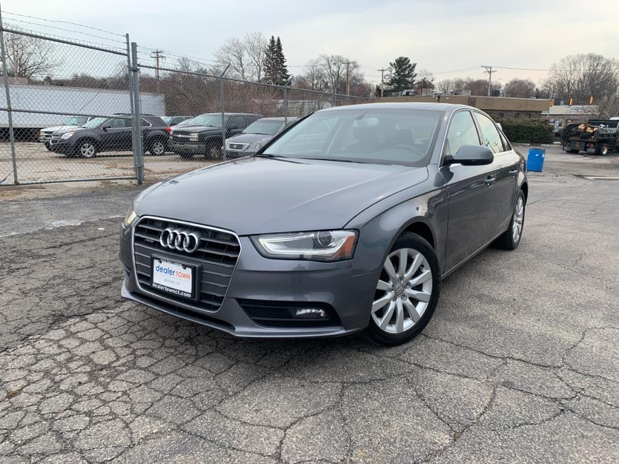 2013 Audi A4 4dr Sdn Auto quattro 2.0T Premium, available for sale in Milford, Connecticut | Dealertown Auto Wholesalers. Milford, Connecticut 2013 Audi A4 4dr Sdn Auto quattro 2.0T Premium, available for sale in Milford, Connecticut | Dealertown Auto Wholesalers. Milford, Connecticut