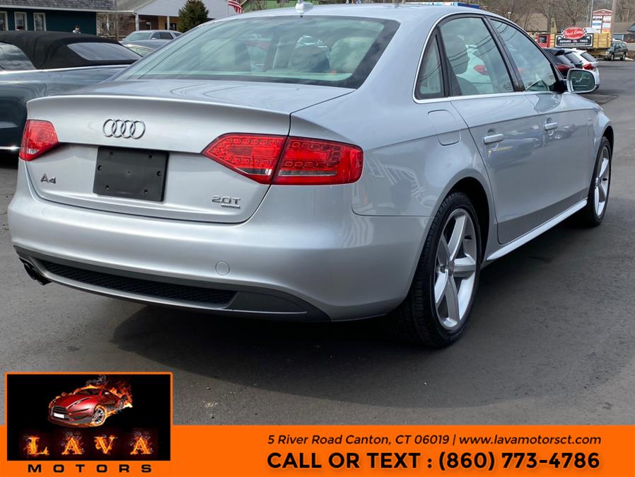 Used Audi A4 4dr Sdn Auto quattro 2.0T Premium Plus 2012 | Lava Motors. Canton, Connecticut Used Audi A4 4dr Sdn Auto quattro 2.0T Premium Plus 2012 | Lava Motors. Canton, Connecticut