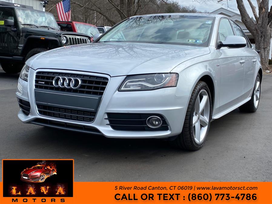 Used Audi A4 4dr Sdn Auto quattro 2.0T Premium Plus 2012 | Lava Motors. Canton, Connecticut Used Audi A4 4dr Sdn Auto quattro 2.0T Premium Plus 2012 | Lava Motors. Canton, Connecticut
