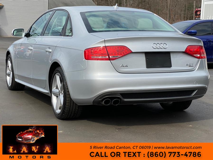 Used Audi A4 4dr Sdn Auto quattro 2.0T Premium Plus 2012 | Lava Motors. Canton, Connecticut Used Audi A4 4dr Sdn Auto quattro 2.0T Premium Plus 2012 | Lava Motors. Canton, Connecticut