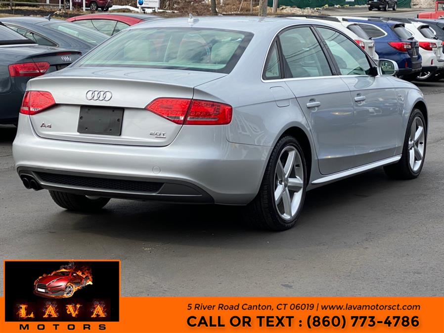 Used Audi A4 4dr Sdn Auto quattro 2.0T Premium Plus 2012 | Lava Motors. Canton, Connecticut Used Audi A4 4dr Sdn Auto quattro 2.0T Premium Plus 2012 | Lava Motors. Canton, Connecticut