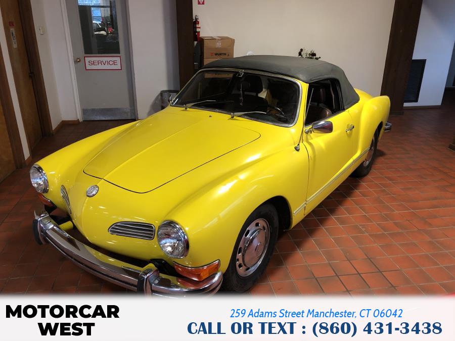1973 Volkswagen KARMANN GHIA 2dr Conv, available for sale in Manchester, Connecticut | Motorcar West. Manchester, Connecticut 1973 Volkswagen KARMANN GHIA 2dr Conv, available for sale in Manchester, Connecticut | Motorcar West. Manchester, Connecticut