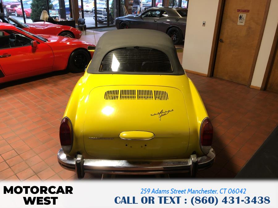 1973 Volkswagen KARMANN GHIA 2dr Conv, available for sale in Manchester, Connecticut | Motorcar West. Manchester, Connecticut 1973 Volkswagen KARMANN GHIA 2dr Conv, available for sale in Manchester, Connecticut | Motorcar West. Manchester, Connecticut