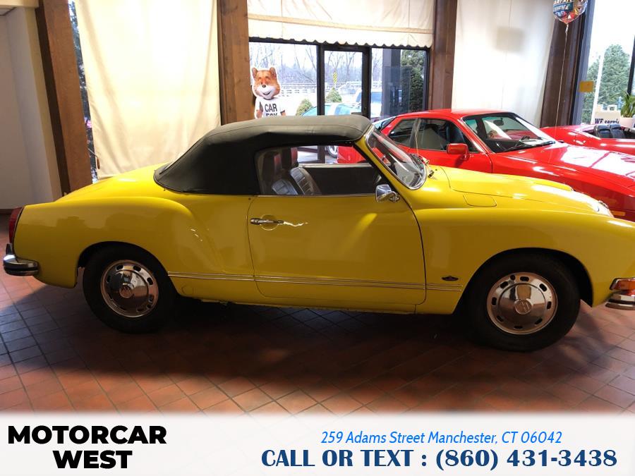 1973 Volkswagen KARMANN GHIA 2dr Conv, available for sale in Manchester, Connecticut | Motorcar West. Manchester, Connecticut 1973 Volkswagen KARMANN GHIA 2dr Conv, available for sale in Manchester, Connecticut | Motorcar West. Manchester, Connecticut