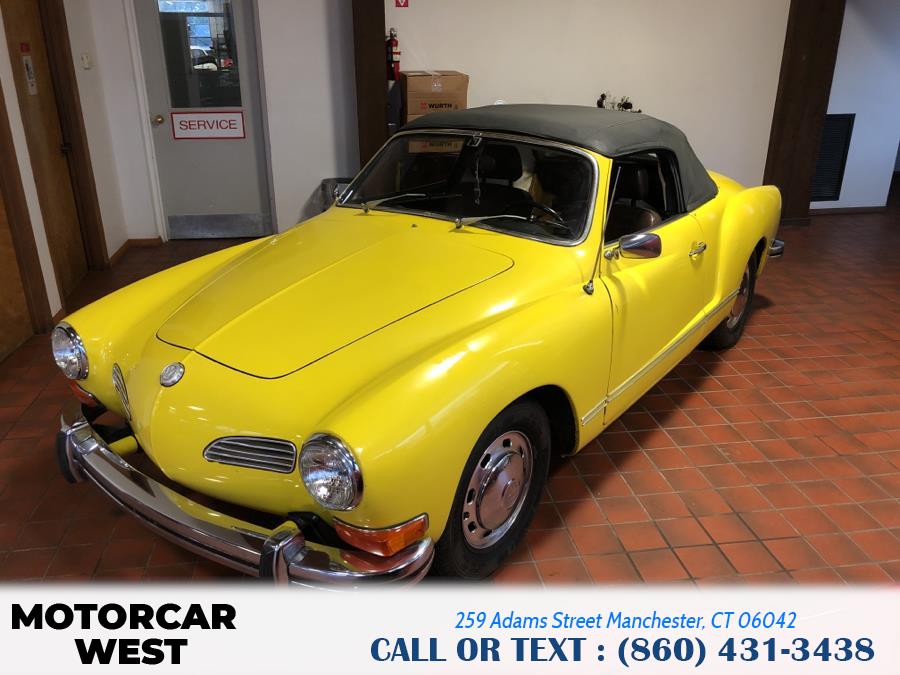 1973 Volkswagen KARMANN GHIA 2dr Conv, available for sale in Manchester, Connecticut | Motorcar West. Manchester, Connecticut 1973 Volkswagen KARMANN GHIA 2dr Conv, available for sale in Manchester, Connecticut | Motorcar West. Manchester, Connecticut