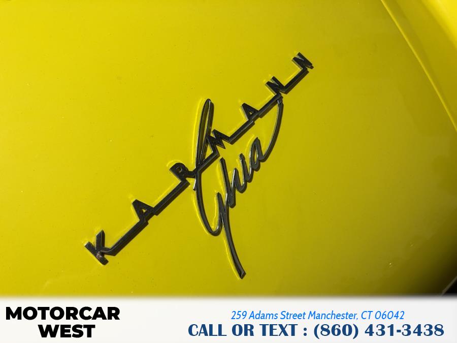 1973 Volkswagen KARMANN GHIA 2dr Conv, available for sale in Manchester, Connecticut | Motorcar West. Manchester, Connecticut 1973 Volkswagen KARMANN GHIA 2dr Conv, available for sale in Manchester, Connecticut | Motorcar West. Manchester, Connecticut