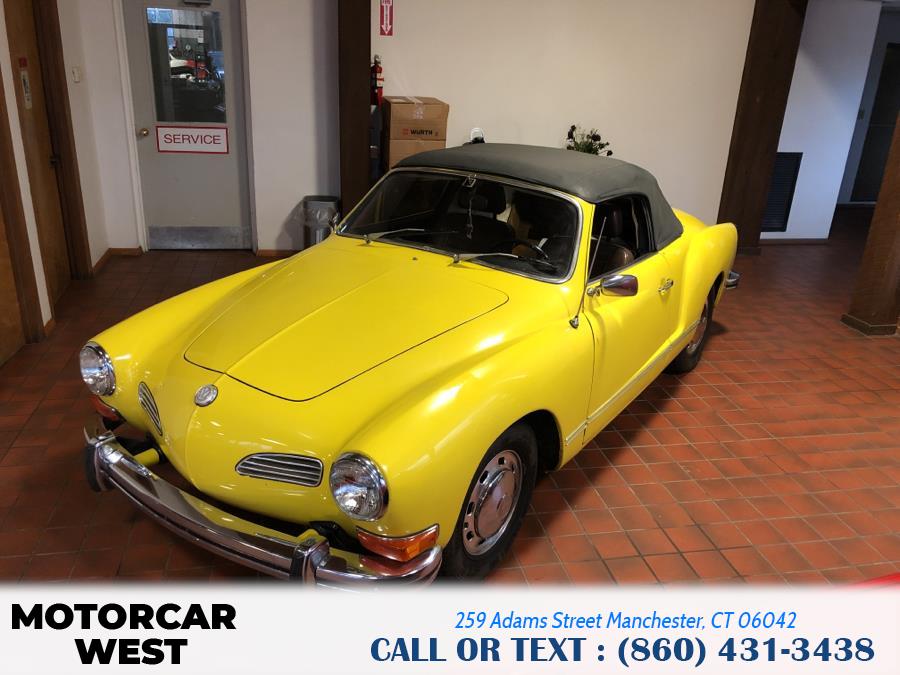 1973 Volkswagen KARMANN GHIA 2dr Conv, available for sale in Manchester, Connecticut | Motorcar West. Manchester, Connecticut 1973 Volkswagen KARMANN GHIA 2dr Conv, available for sale in Manchester, Connecticut | Motorcar West. Manchester, Connecticut