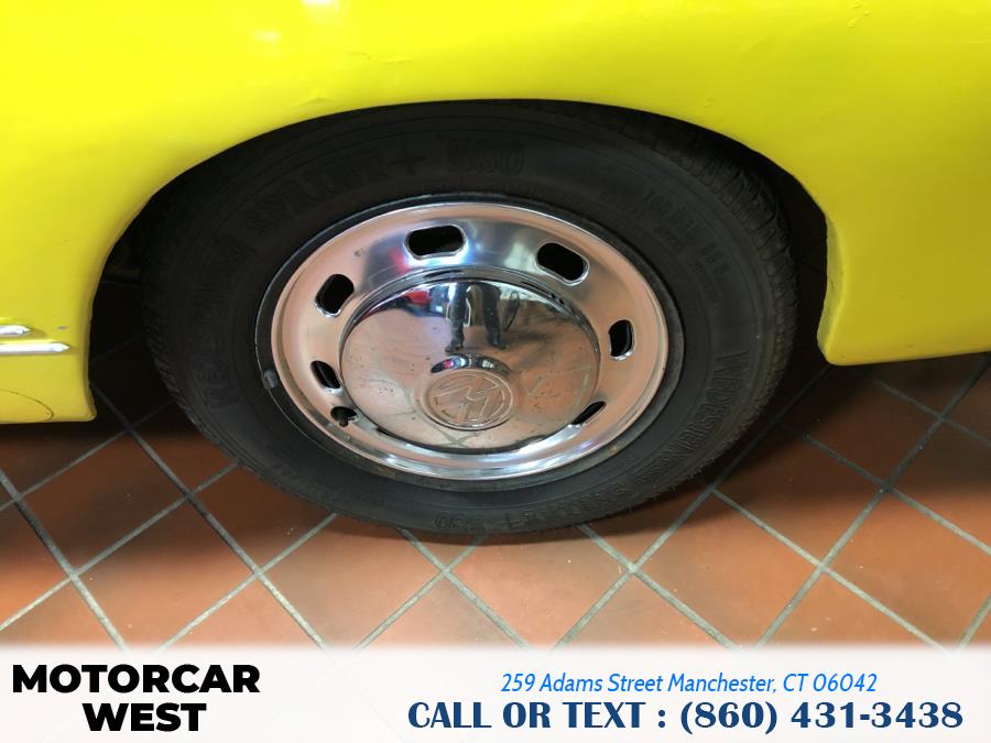 1973 Volkswagen KARMANN GHIA 2dr Conv, available for sale in Manchester, Connecticut | Motorcar West. Manchester, Connecticut 1973 Volkswagen KARMANN GHIA 2dr Conv, available for sale in Manchester, Connecticut | Motorcar West. Manchester, Connecticut