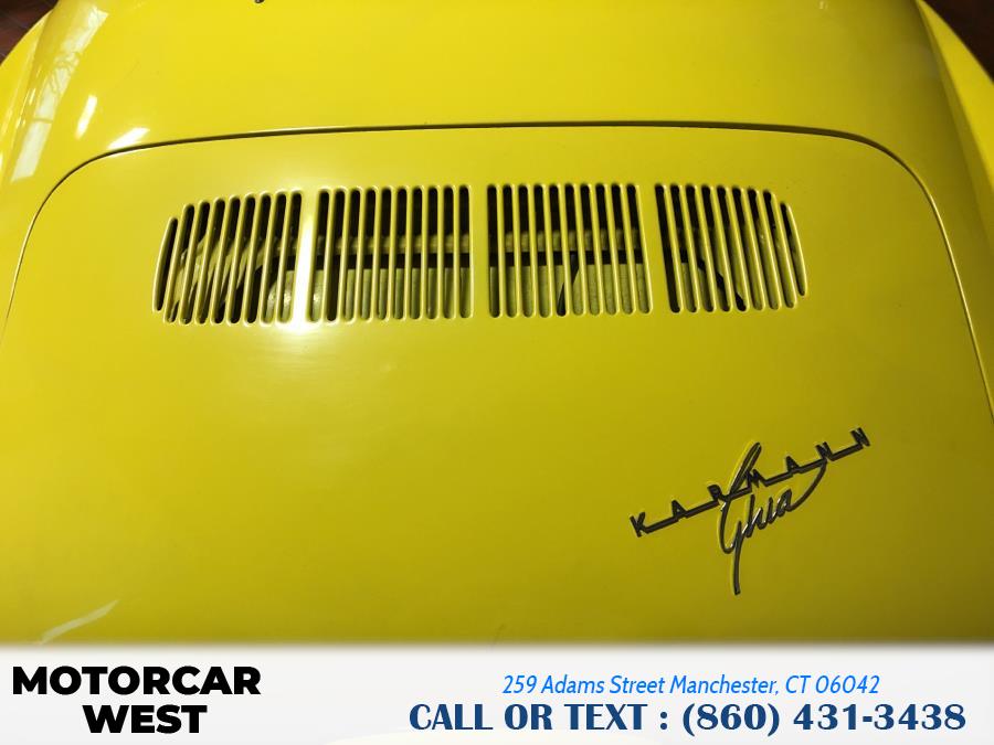 1973 Volkswagen KARMANN GHIA 2dr Conv, available for sale in Manchester, Connecticut | Motorcar West. Manchester, Connecticut 1973 Volkswagen KARMANN GHIA 2dr Conv, available for sale in Manchester, Connecticut | Motorcar West. Manchester, Connecticut