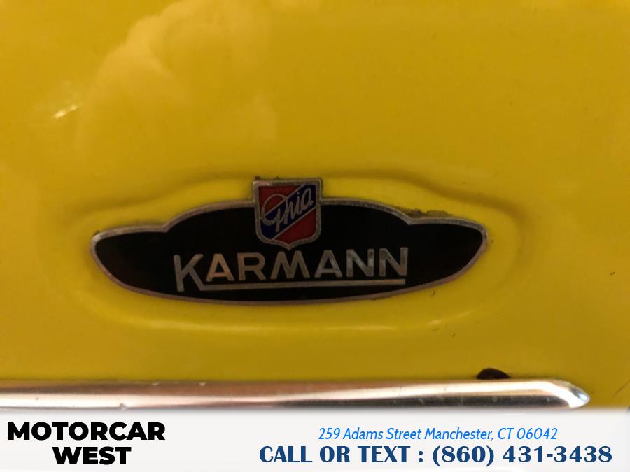 1973 Volkswagen KARMANN GHIA 2dr Conv, available for sale in Manchester, Connecticut | Motorcar West. Manchester, Connecticut 1973 Volkswagen KARMANN GHIA 2dr Conv, available for sale in Manchester, Connecticut | Motorcar West. Manchester, Connecticut