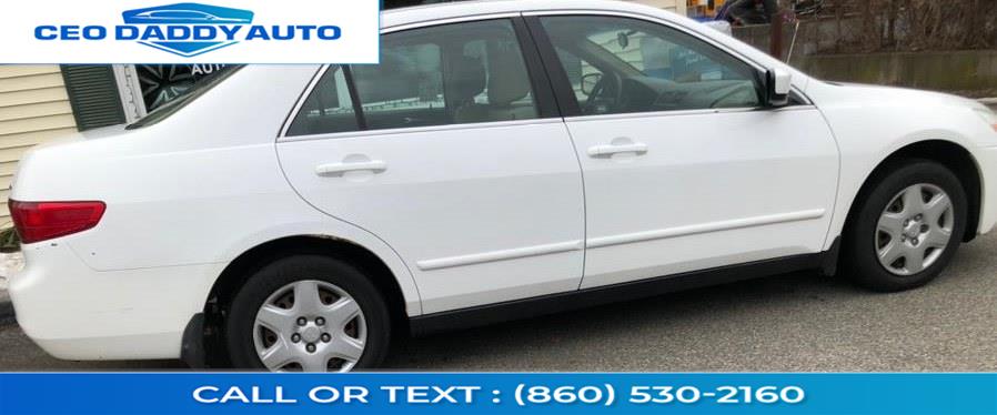2005 Honda Accord Sdn LX AT, available for sale in Online only, Connecticut | CEO DADDY AUTO. Online only, Connecticut 2005 Honda Accord Sdn LX AT, available for sale in Online only, Connecticut | CEO DADDY AUTO. Online only, Connecticut