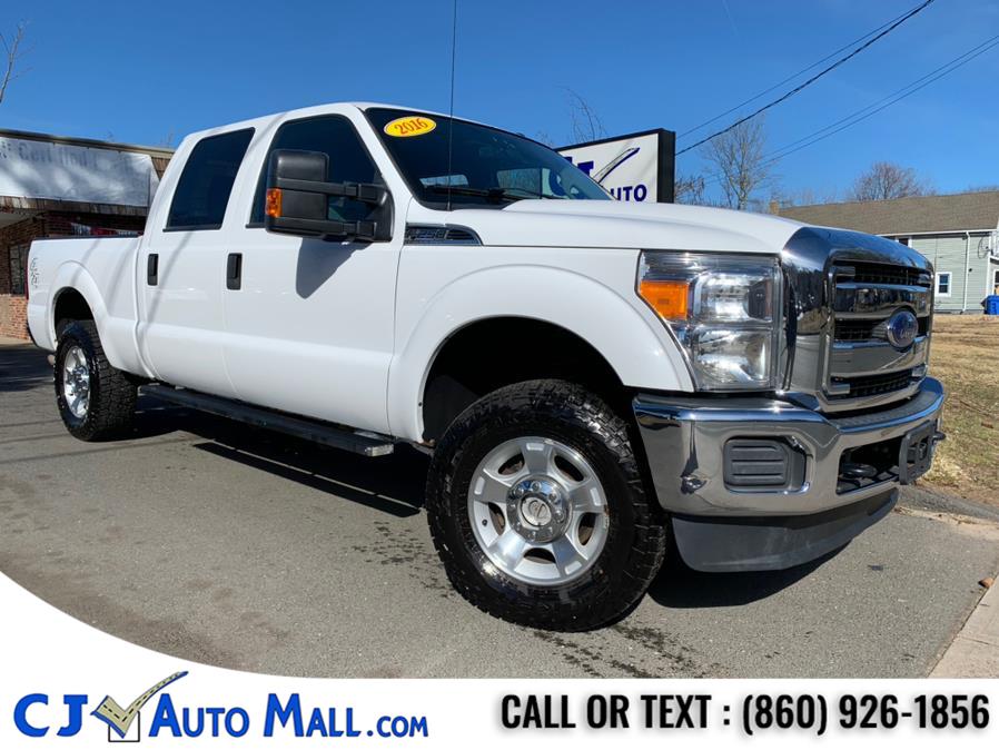 2016 Ford Super Duty F-250 SRW 4WD Crew Cab 156" XLT, available for sale in Bristol, Connecticut | CJ Auto Mall. Bristol, Connecticut