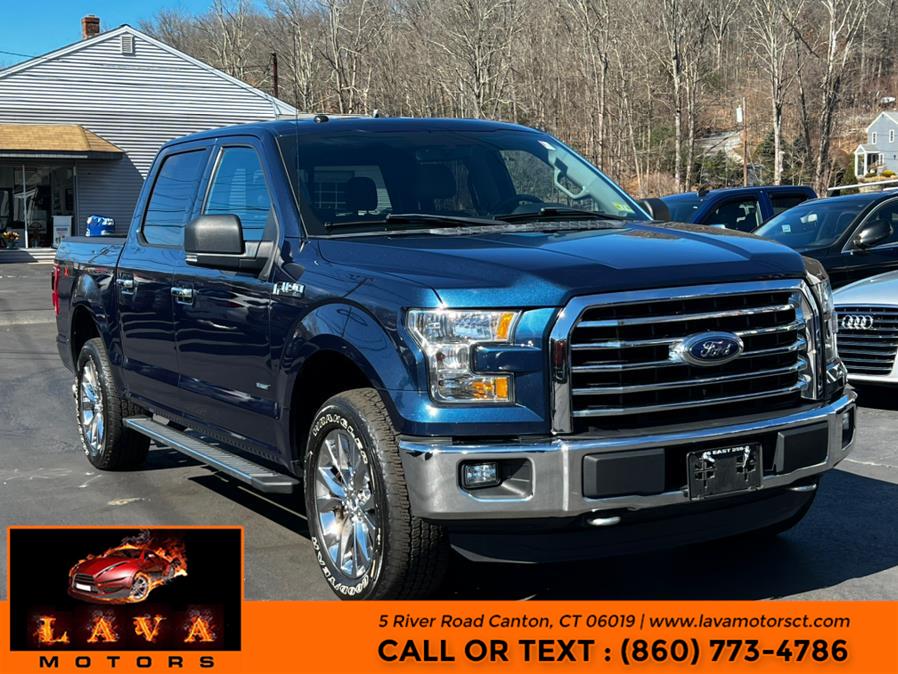 2016 Ford F-150 4WD SuperCrew 145" XLT, available for sale in Canton, Connecticut | Lava Motors. Canton, Connecticut
