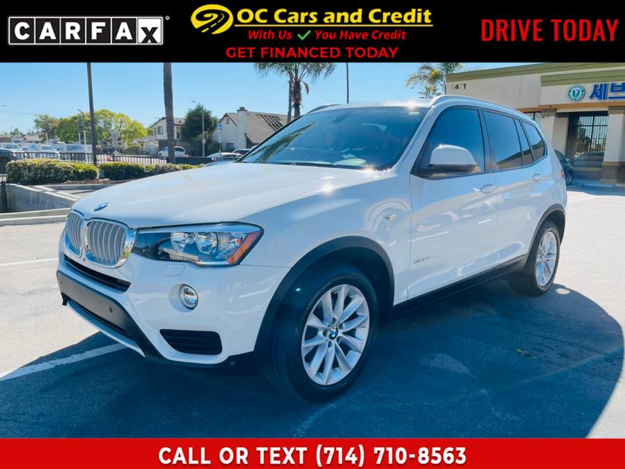 2017 BMW X3 sDrive28i Sports Activity Vehicle, available for sale in Garden Grove, California | OC Cars and Credit. Garden Grove, California