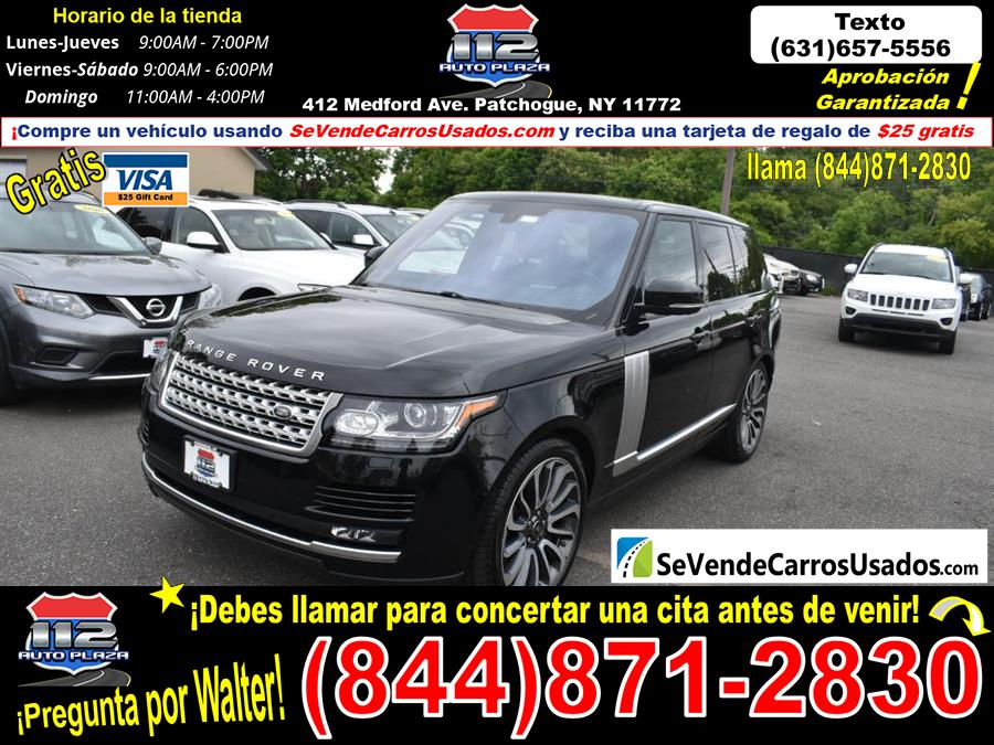 2016 Land Rover Range Rover 4WD 4dr Supercharged
