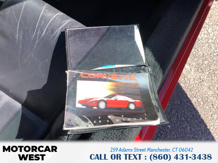 1991 Chevrolet Corvette 2dr Coupe Hatchback, available for sale in Manchester, Connecticut | Motorcar West. Manchester, Connecticut 1991 Chevrolet Corvette 2dr Coupe Hatchback, available for sale in Manchester, Connecticut | Motorcar West. Manchester, Connecticut
