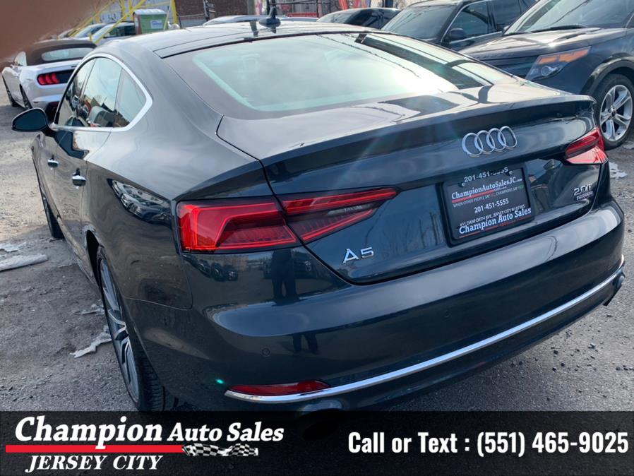 2018 Audi A5 Sportback 2.0 TFSI Prestige, available for sale in Jersey City, New Jersey | Champion Auto Sales. Jersey City, New Jersey 2018 Audi A5 Sportback 2.0 TFSI Prestige, available for sale in Jersey City, New Jersey | Champion Auto Sales. Jersey City, New Jersey