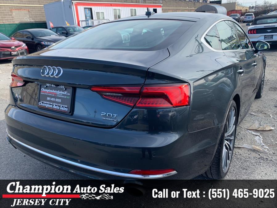 Used Audi A5 Sportback 2.0 TFSI Prestige 2018 | Champion Auto Sales of JC. Jersey City, New Jersey Used Audi A5 Sportback 2.0 TFSI Prestige 2018 | Champion Auto Sales of JC. Jersey City, New Jersey