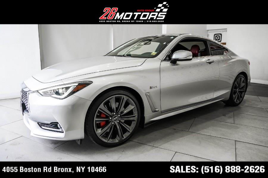 Used INFINITI Q60 RED SPORT 400 AWD 2018 | 26 Motors Auto Group. Bronx, New York Used INFINITI Q60 RED SPORT 400 AWD 2018 | 26 Motors Auto Group. Bronx, New York