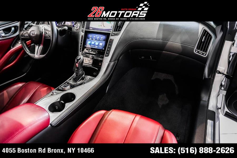 Used INFINITI Q60 RED SPORT 400 AWD 2018 | 26 Motors Auto Group. Bronx, New York Used INFINITI Q60 RED SPORT 400 AWD 2018 | 26 Motors Auto Group. Bronx, New York