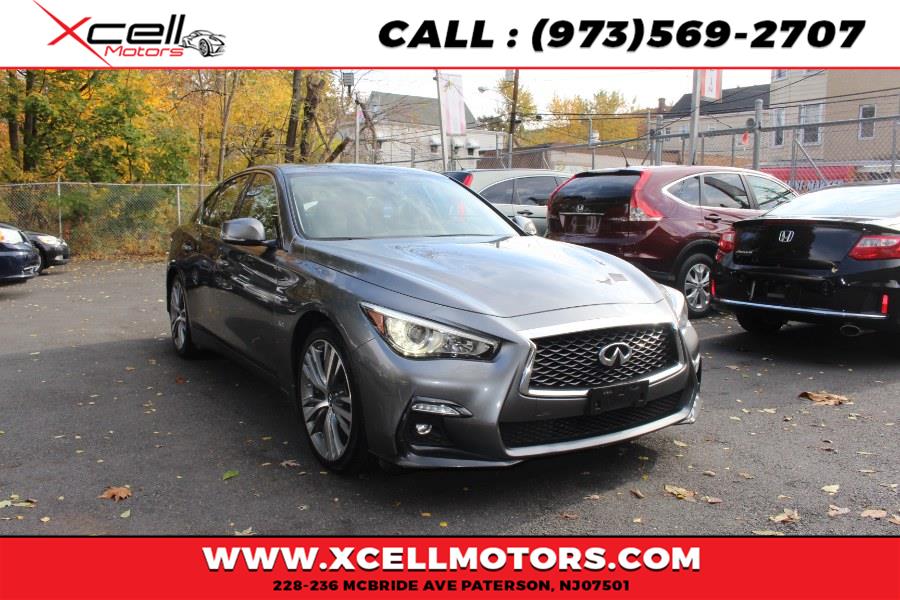 Used INFINITI Q50 LUXE AWD 3.0t LUXE AWD 2018 | Xcell Motors LLC. Paterson, New Jersey