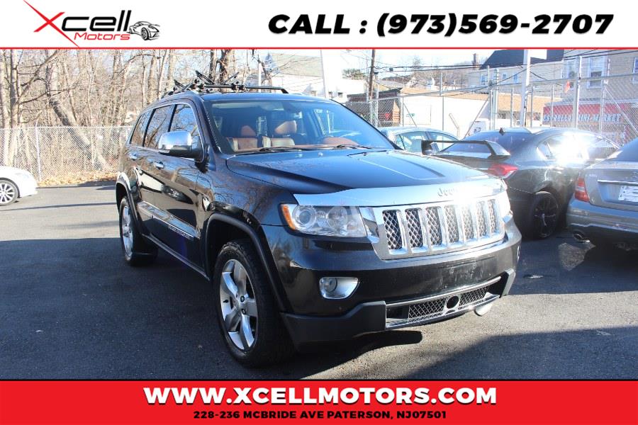 2011 Jeep Grand Cherokee Overland Summit 4WD 4dr Overland Summit, available for sale in Paterson, New Jersey | Xcell Motors LLC. Paterson, New Jersey