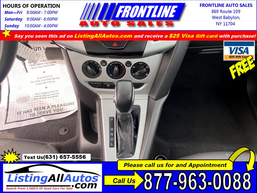 Used Ford Focus 4dr Sdn SE 2014 | www.ListingAllAutos.com. Patchogue, New York