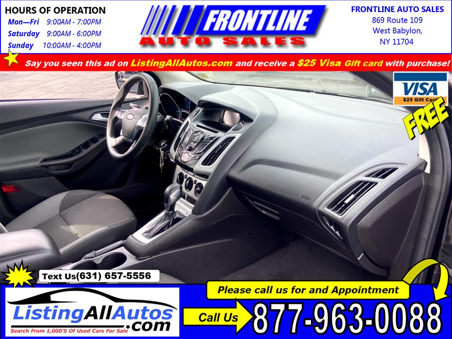 Used Ford Focus 4dr Sdn SE 2014 | www.ListingAllAutos.com. Patchogue, New York