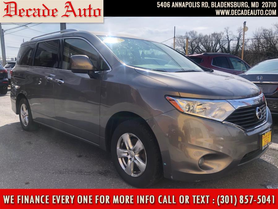 2017 Nissan Quest SV CVT, available for sale in Bladensburg, Maryland | Decade Auto. Bladensburg, Maryland