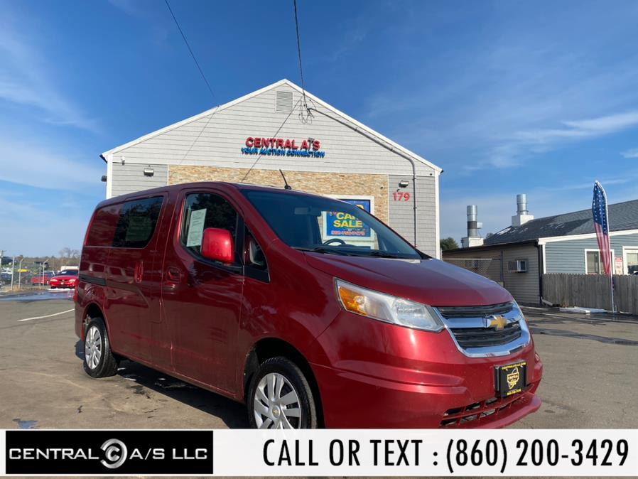 2015 Chevrolet City Express Cargo Van FWD 115" LT, available for sale in East Windsor, Connecticut | Central A/S LLC. East Windsor, Connecticut