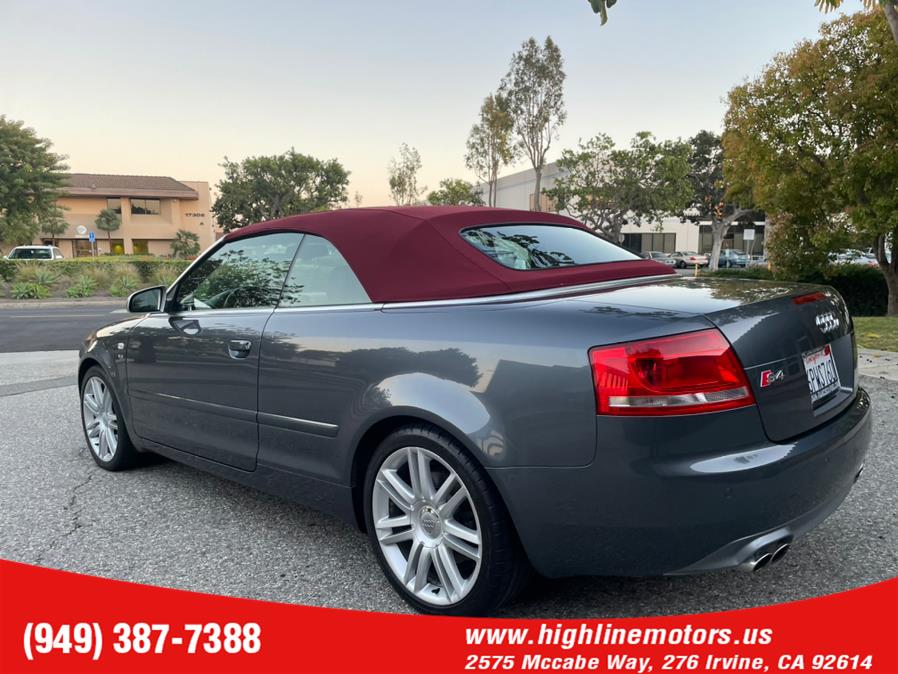 2007 Audi S4 2007 2dr Cabriolet Auto, available for sale in Irvine, California | High Line Motors LLC. Irvine, California 2007 Audi S4 2007 2dr Cabriolet Auto, available for sale in Irvine, California | High Line Motors LLC. Irvine, California