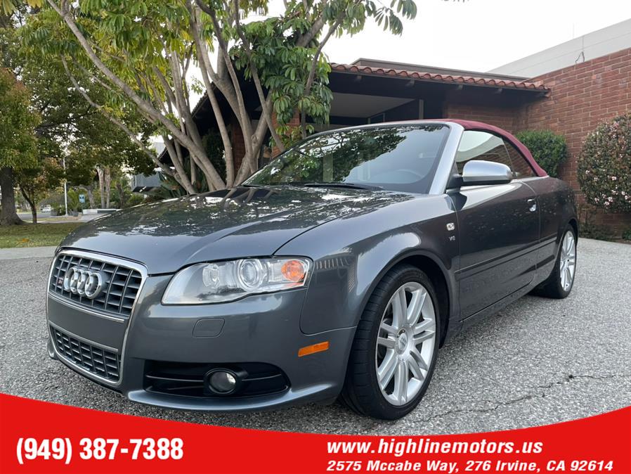 2007 Audi S4 2007 2dr Cabriolet Auto, available for sale in Irvine, California | High Line Motors LLC. Irvine, California 2007 Audi S4 2007 2dr Cabriolet Auto, available for sale in Irvine, California | High Line Motors LLC. Irvine, California